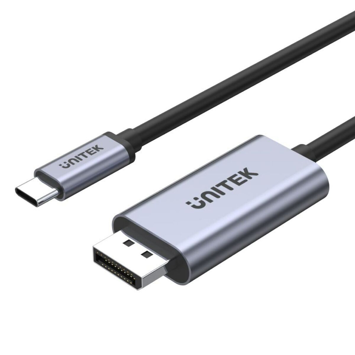 USB-C-kabel till DisplayPort Unitek V1409A Hankontakt/Hankontakt 2 m