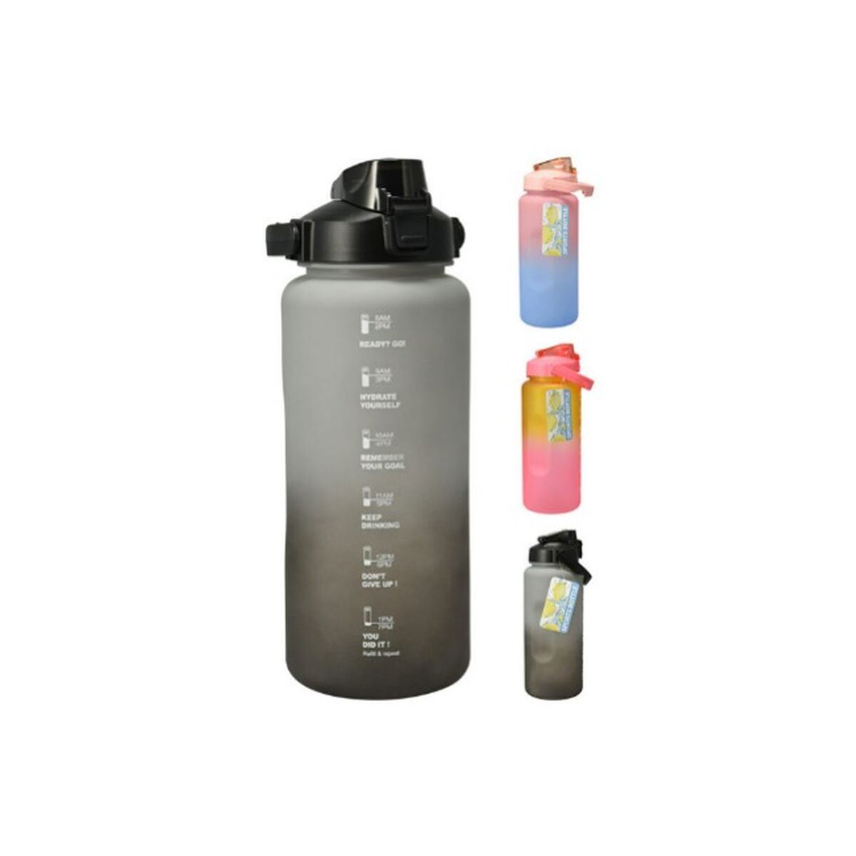 Vattenflaska Lifetime 2 L Plast - 2