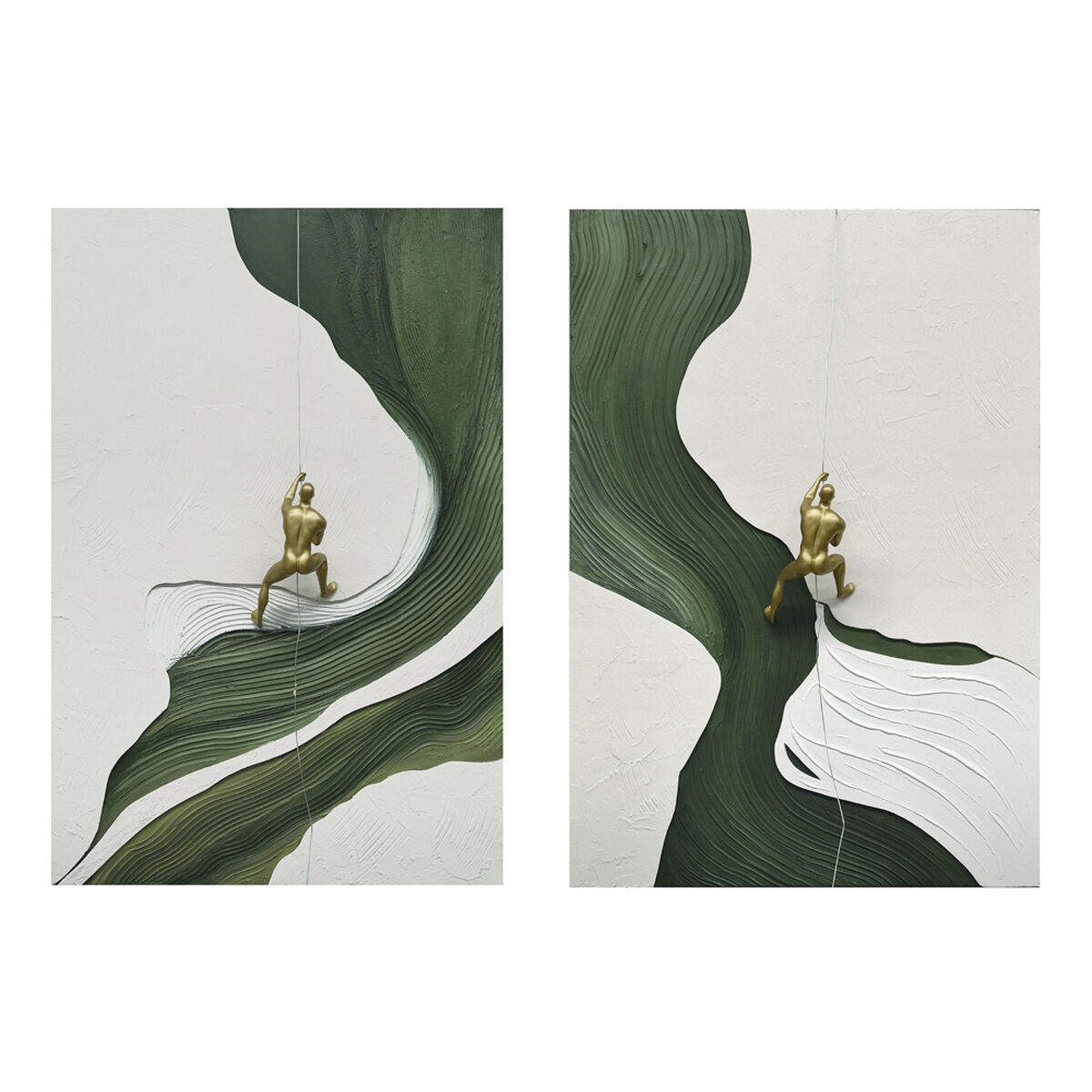 Kanvas Home ESPRIT Harts Kanvas 80 x 3,5 x 120 cm