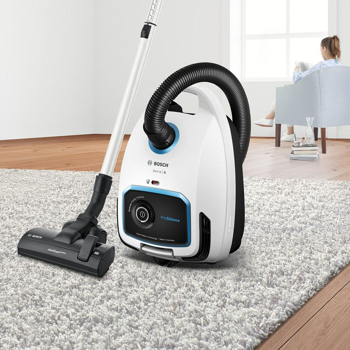 Sladdlös Dammsugare BOSCH BGB6SIL1 700 W - 2