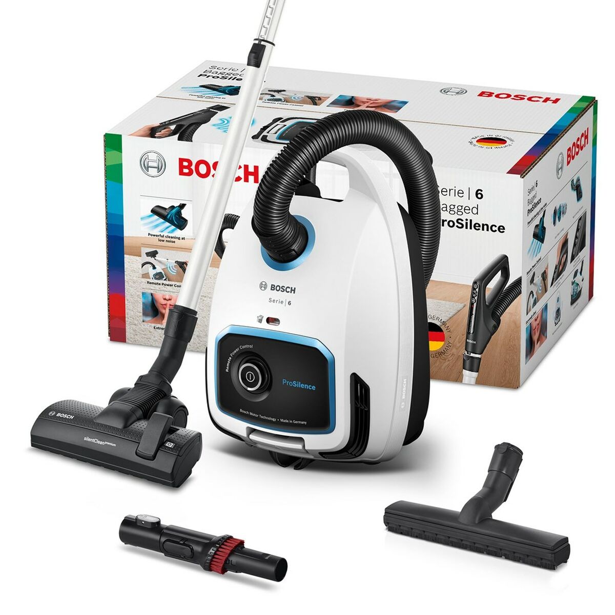 Sladdlös Dammsugare BOSCH BGB6SIL1 700 W - 3