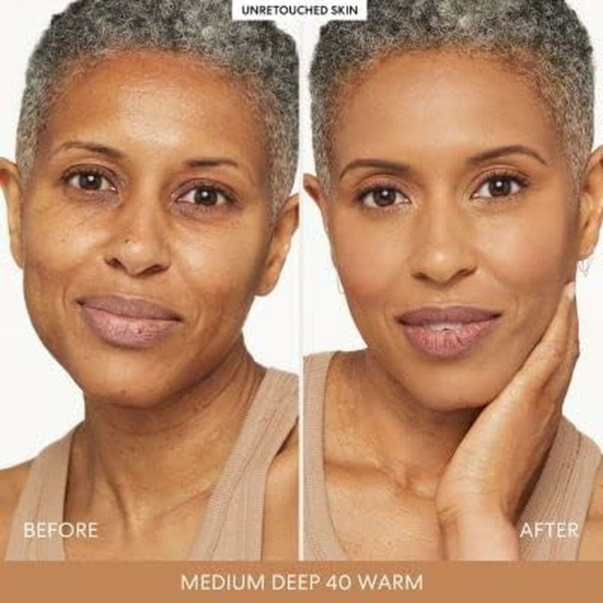 Flytande makeupbas bareMinerals Barepro Nº 40-Warm 8 g - 3