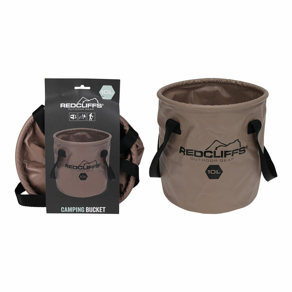 Kub Lifetime Brun 10 L Ø 24 cm