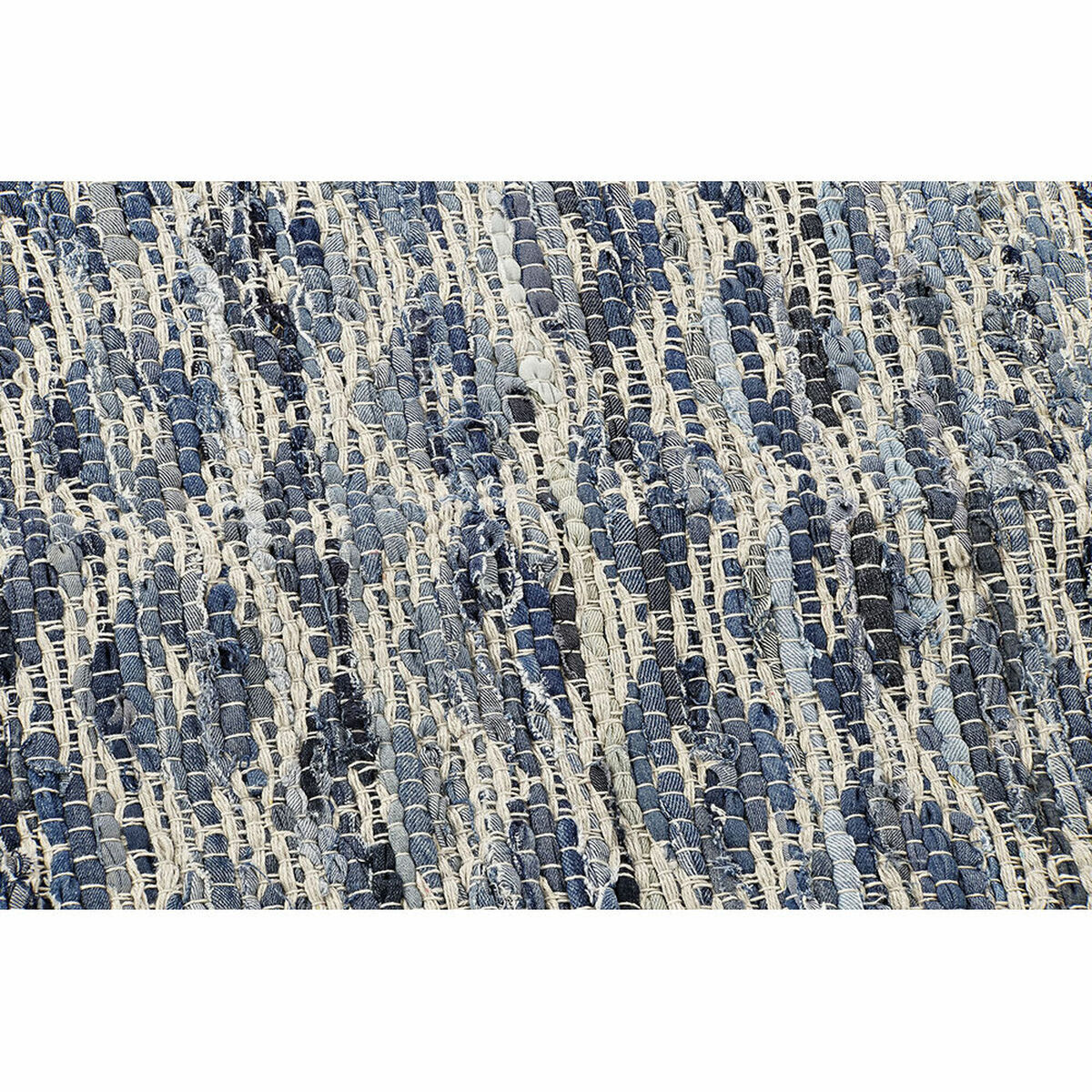 Matta DKD Home Decor Blå Vit (120 x 180 x 1 cm) - 12