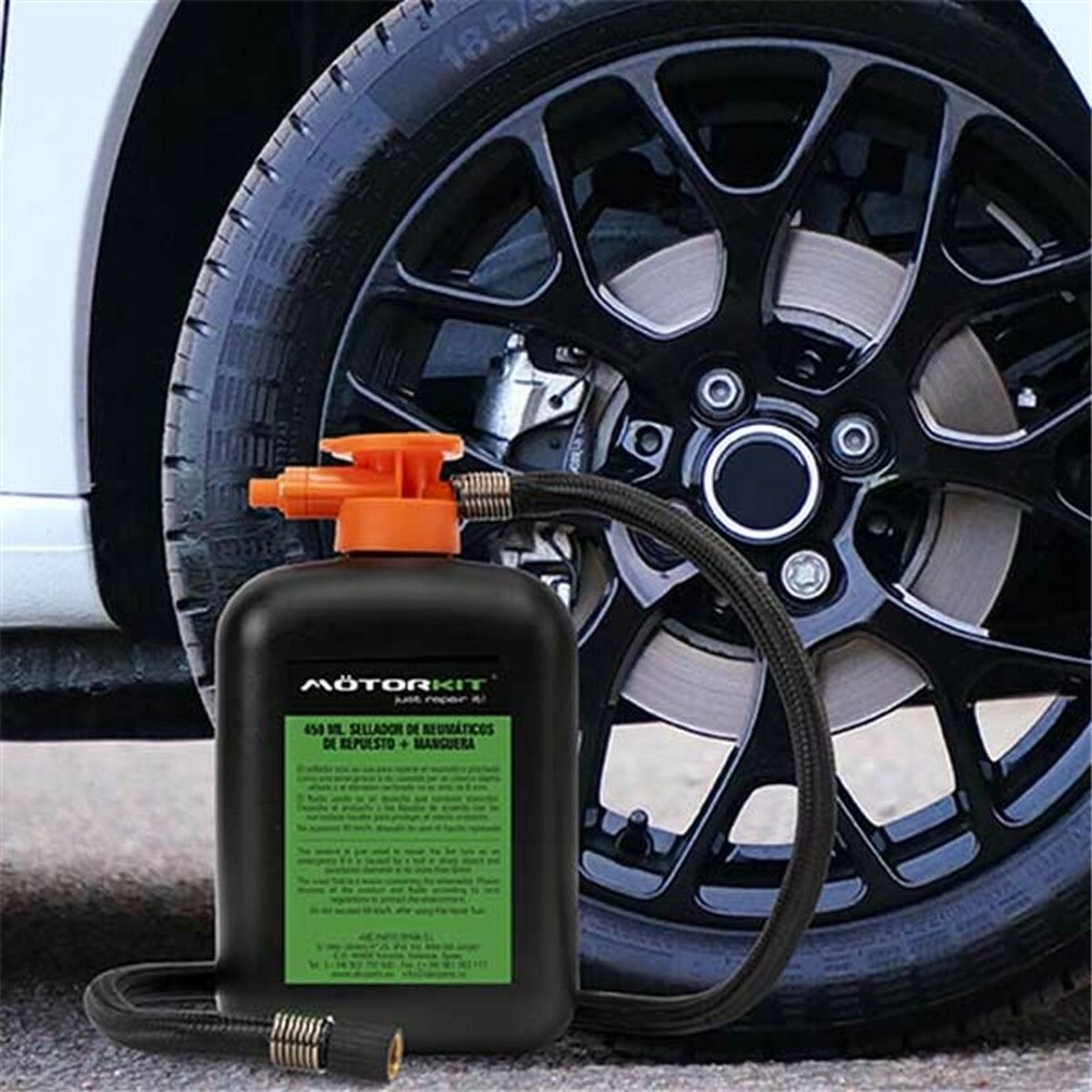 Däckreparation Motorkit MOTOR16525RE 450 ml - 4