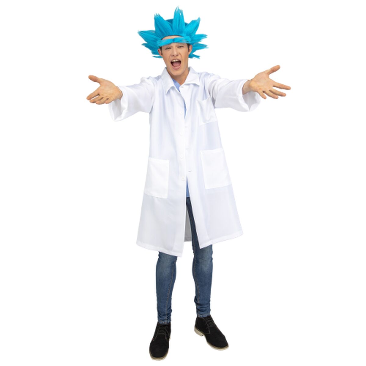 Maskeraddräkt vuxna My Other Me S Rick & Morty (3 Delar)