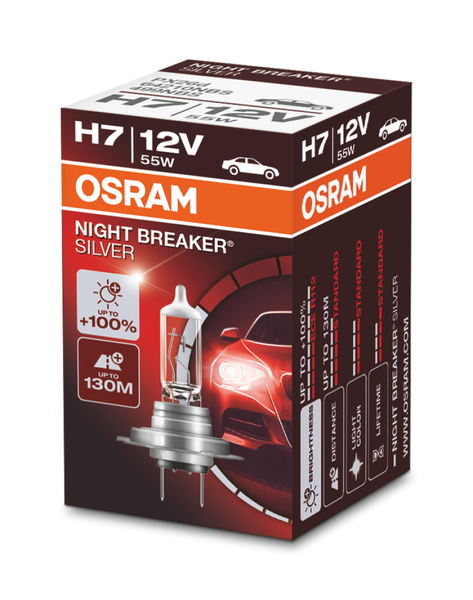 Glödlampa för bil Osram 64210NBS H7 12V 55W