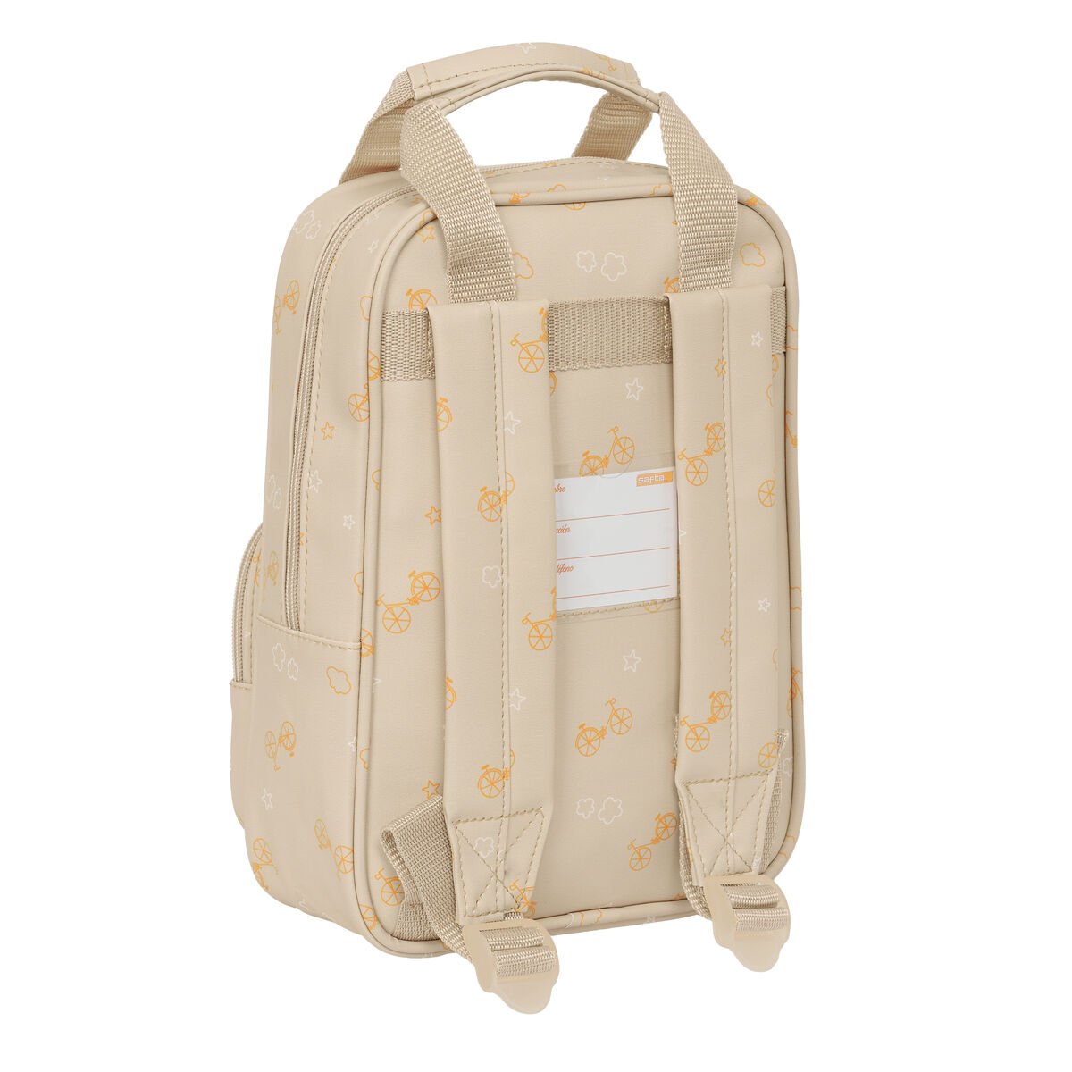 Barnryggsäck Safta Osito Beige 20 x 28 x 8 cm - 2