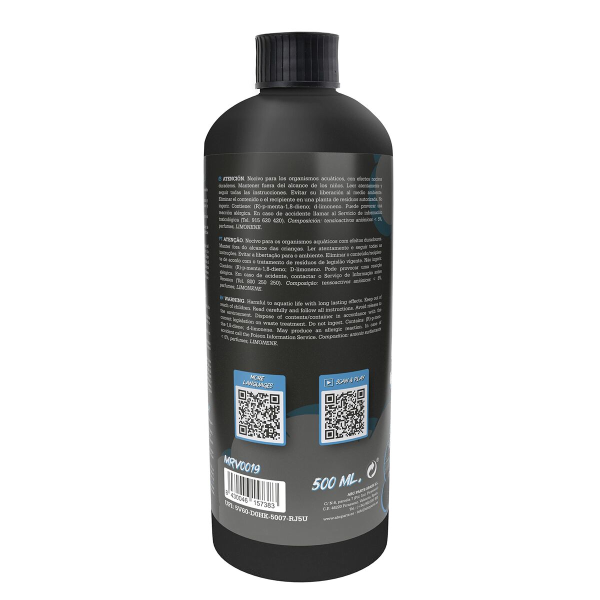 Bilschampo Motorrevive Snow Foam Blå Koncentrerad 500 ml - 3