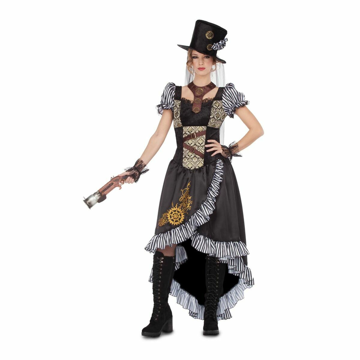 Maskeraddräkt vuxna My Other Me Steampunk (4 Delar) - 4