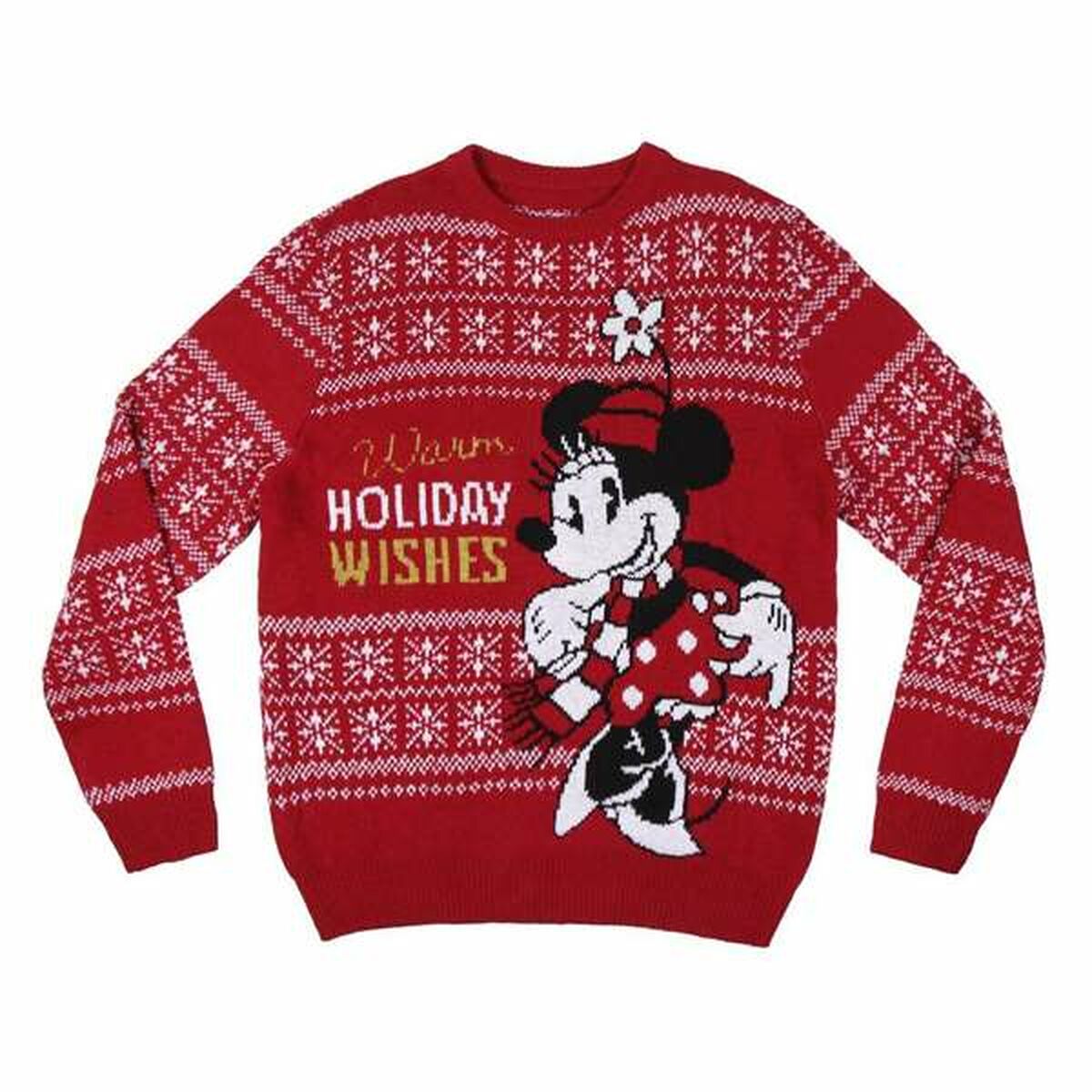 Tröja Dam Minnie Mouse Röd