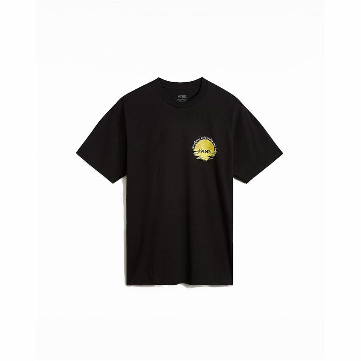 T-shirt med kortärm Herr Vans Moonlighting Ss Crew Svart