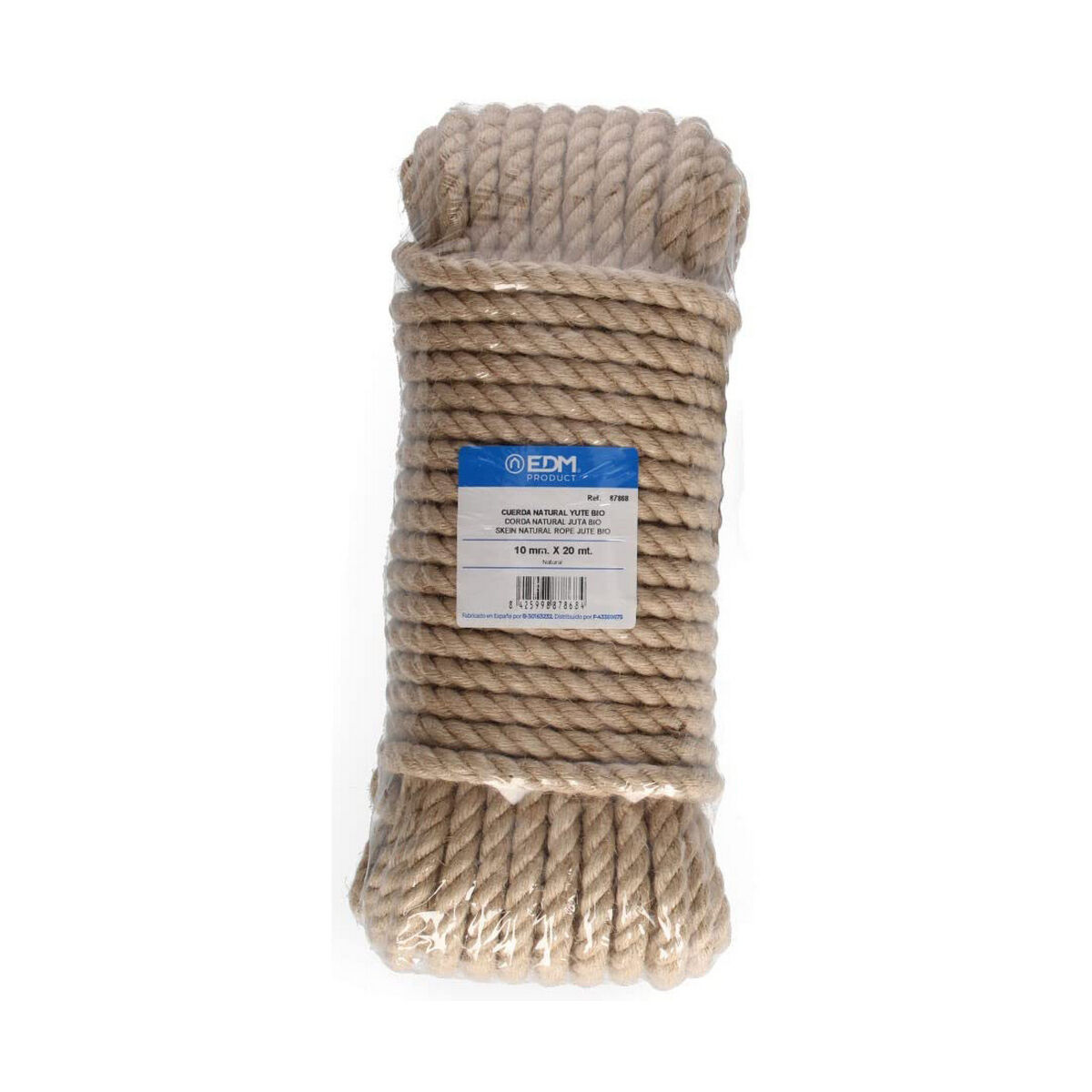 Snöre EDM 87868 Naturell Jute 20 m - 4