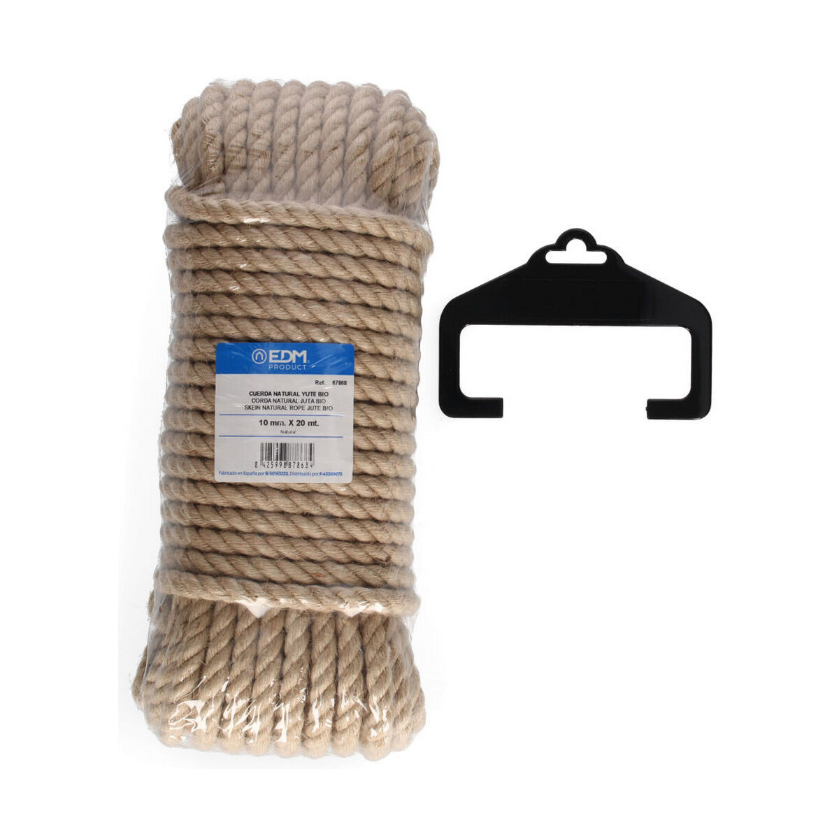 Snöre EDM 87868 Naturell Jute 20 m - 3