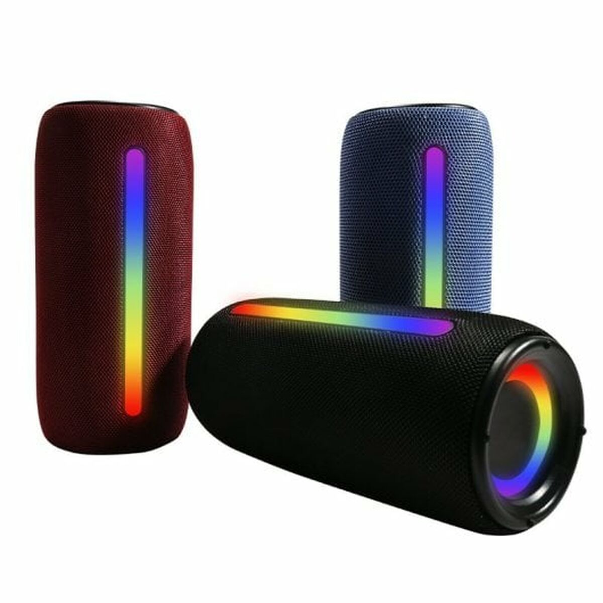 Bärbar Bluetooth Högtalare Cool Svart 10 W - 6