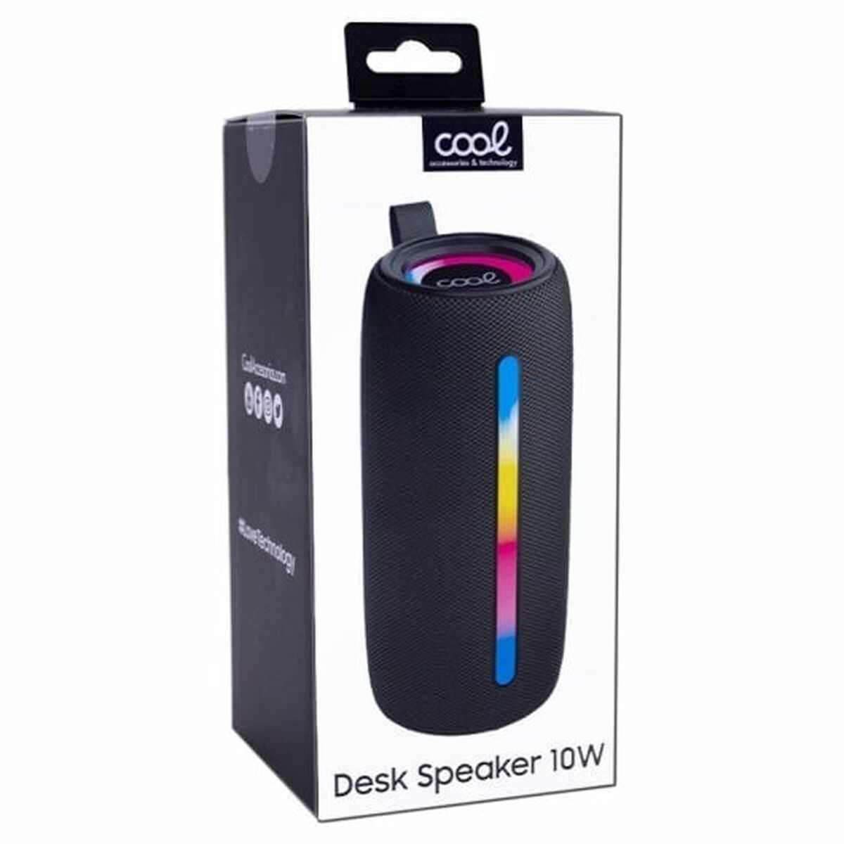 Bärbar Bluetooth Högtalare Cool Svart 10 W - 7