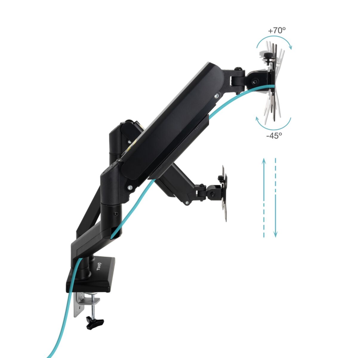 TV-fäste TooQ DB1434TNR-B 13" 20 kg - 2