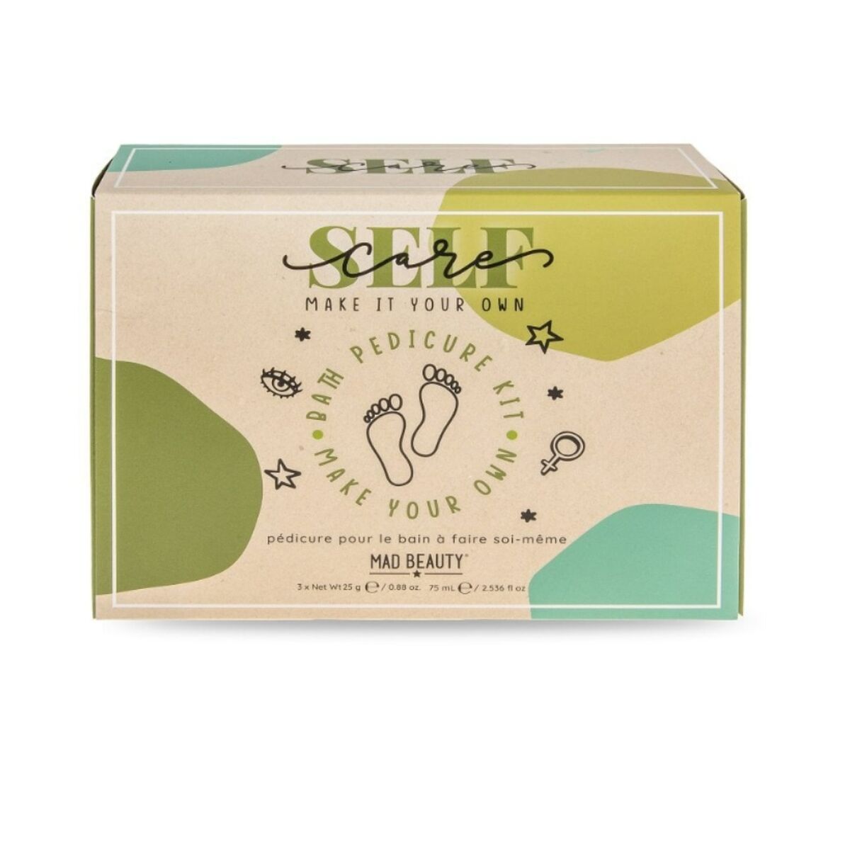 Manikyr- och pedikyrpaket Mad Beauty Self Care - 4