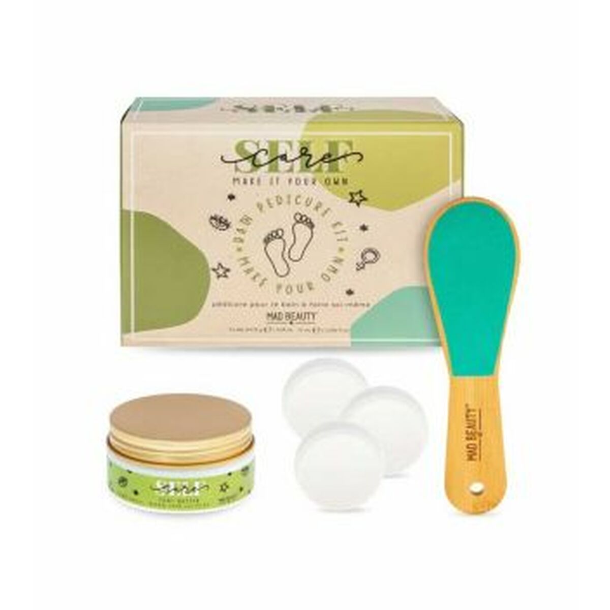 Manikyr- och pedikyrpaket Mad Beauty Self Care - 3
