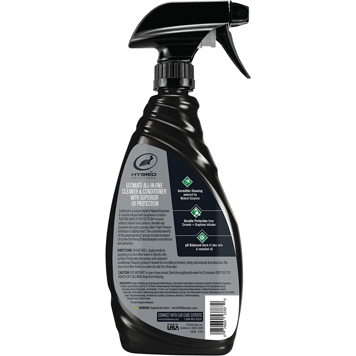 Rengöringsmedel för instrumentpaneler Turtle Wax TW54061 Grafen 500 ml - 2