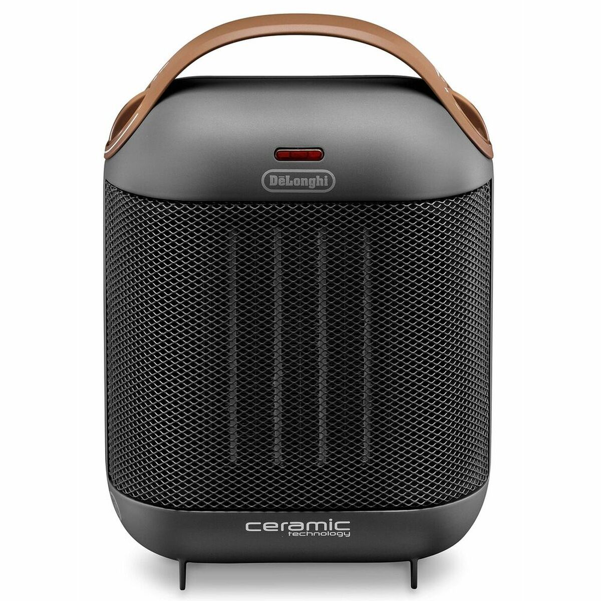 Bärbar keramikvärmare DeLonghi HFX30C18IW Grå 1800 W