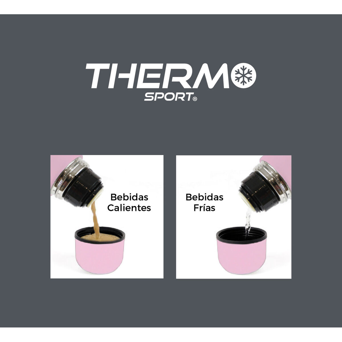 Termos ThermoSport Rostfritt stål (Renoverade A) - 8
