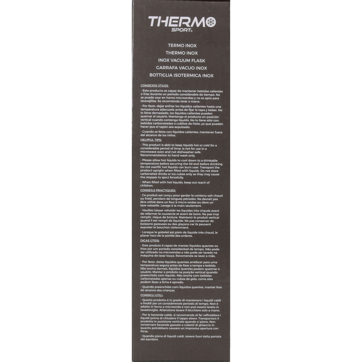 Termos ThermoSport Rostfritt stål (Renoverade A) - 5