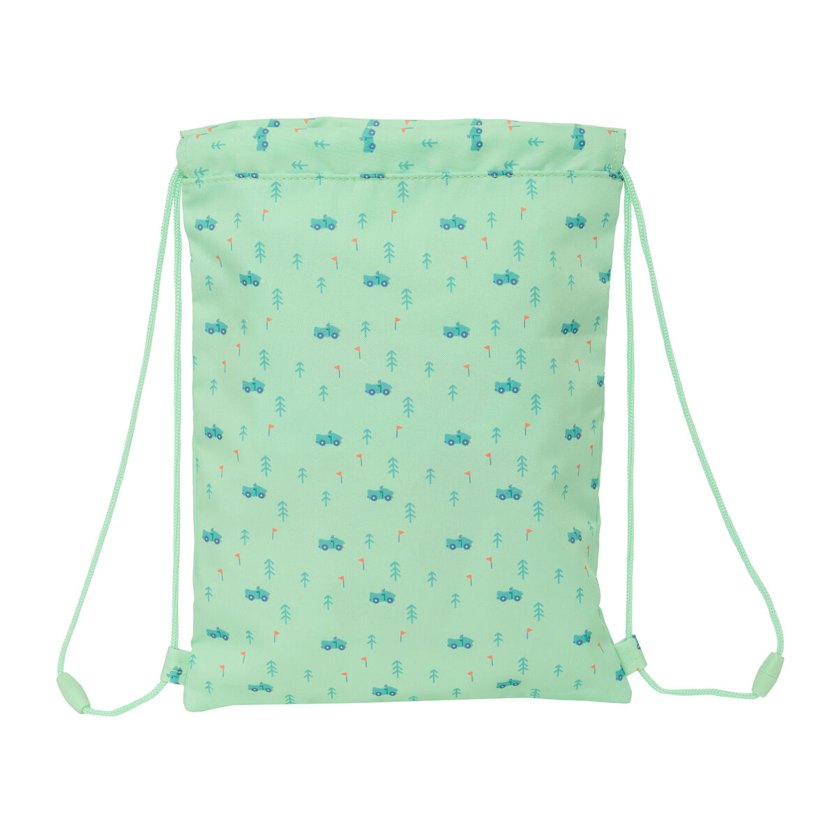 Skopåse med remmar Safta Coches Grön 26 x 34 x 1 cm - 3