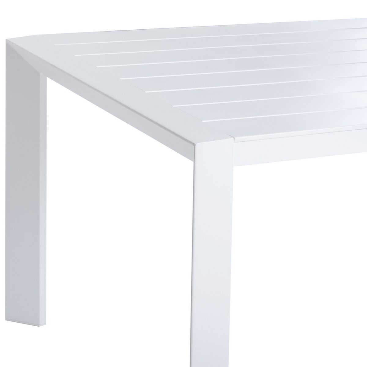 Matsalsbord Io Vit Aluminium 180 x 100 x 75 cm - 2