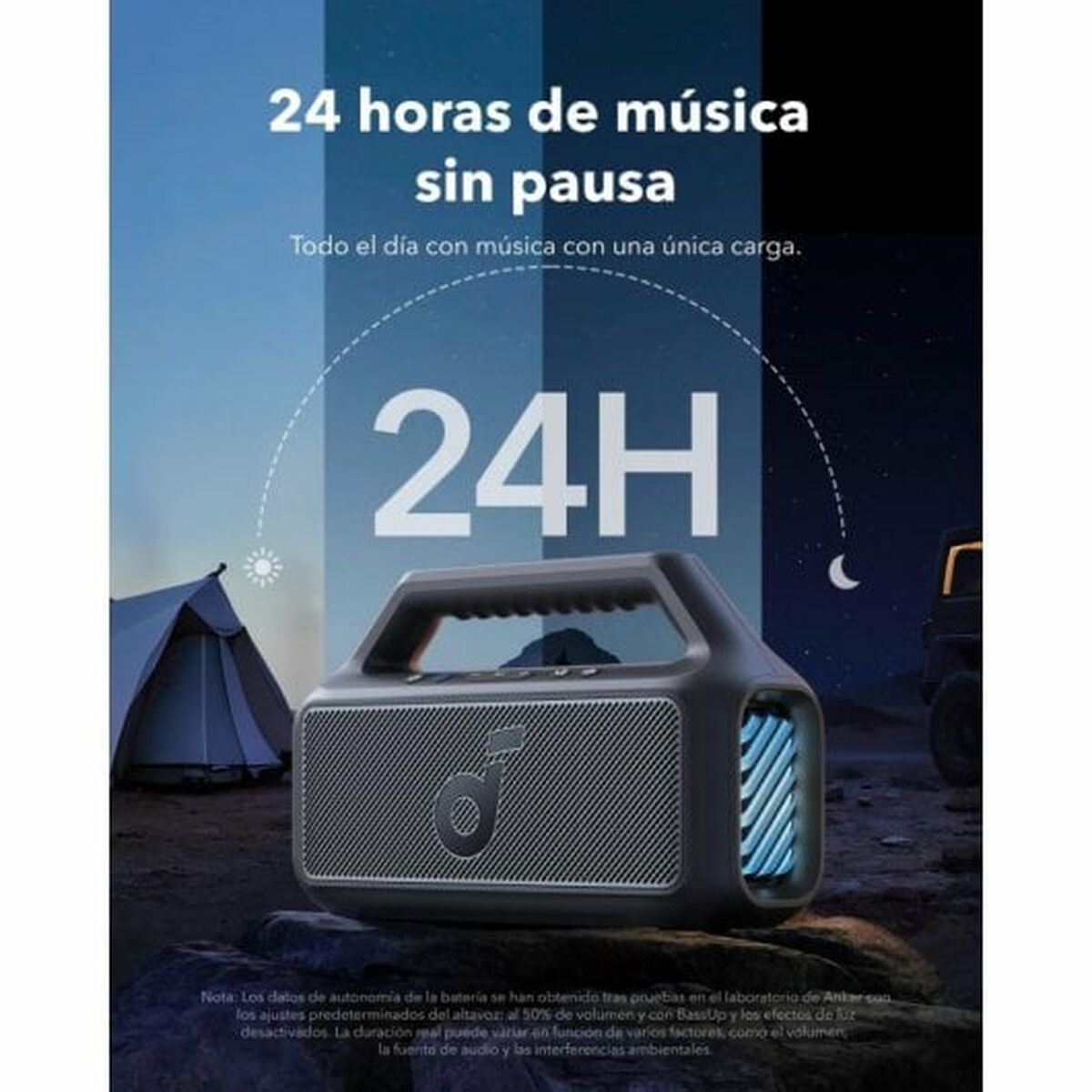 Bärbar Bluetooth Högtalare Soundcore A3138011 Svart 80 W - 5