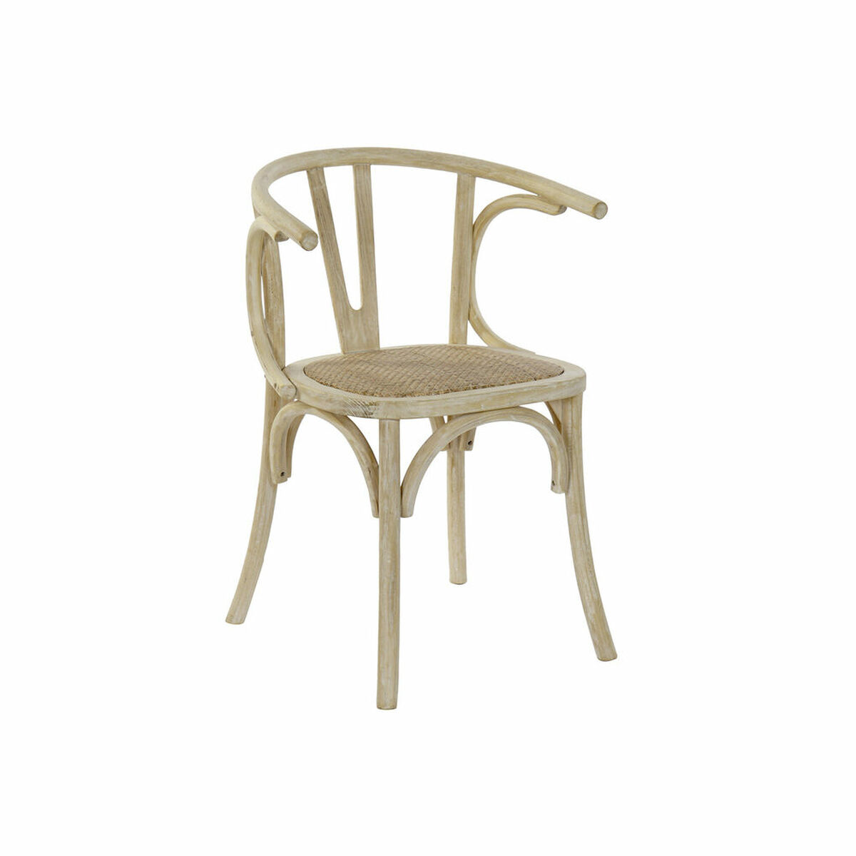 Matsalsstol DKD Home Decor Vit 56 x 50 x 76 cm - 5