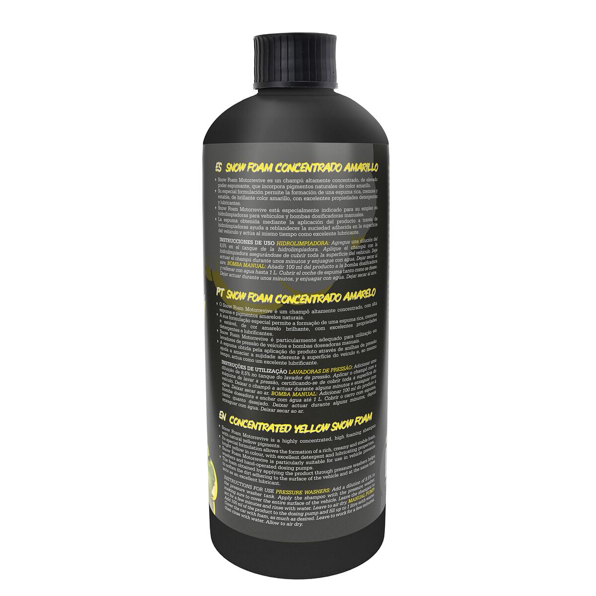 Bilschampo Motorrevive Snow Foam Gul Koncentrerad 500 ml - 4