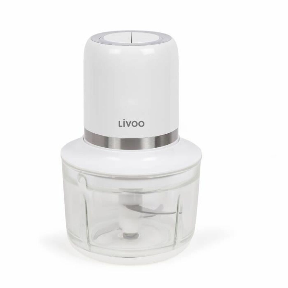 Köttkvarn Livoo Chopper Vit Stål 200 W 1,2 L