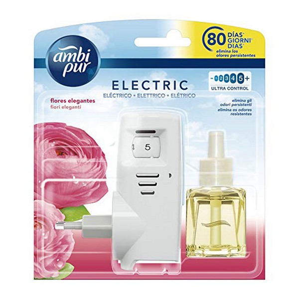 elektrisk luftfräschare med refill Elegante Ambi Pur (21,5 ml)