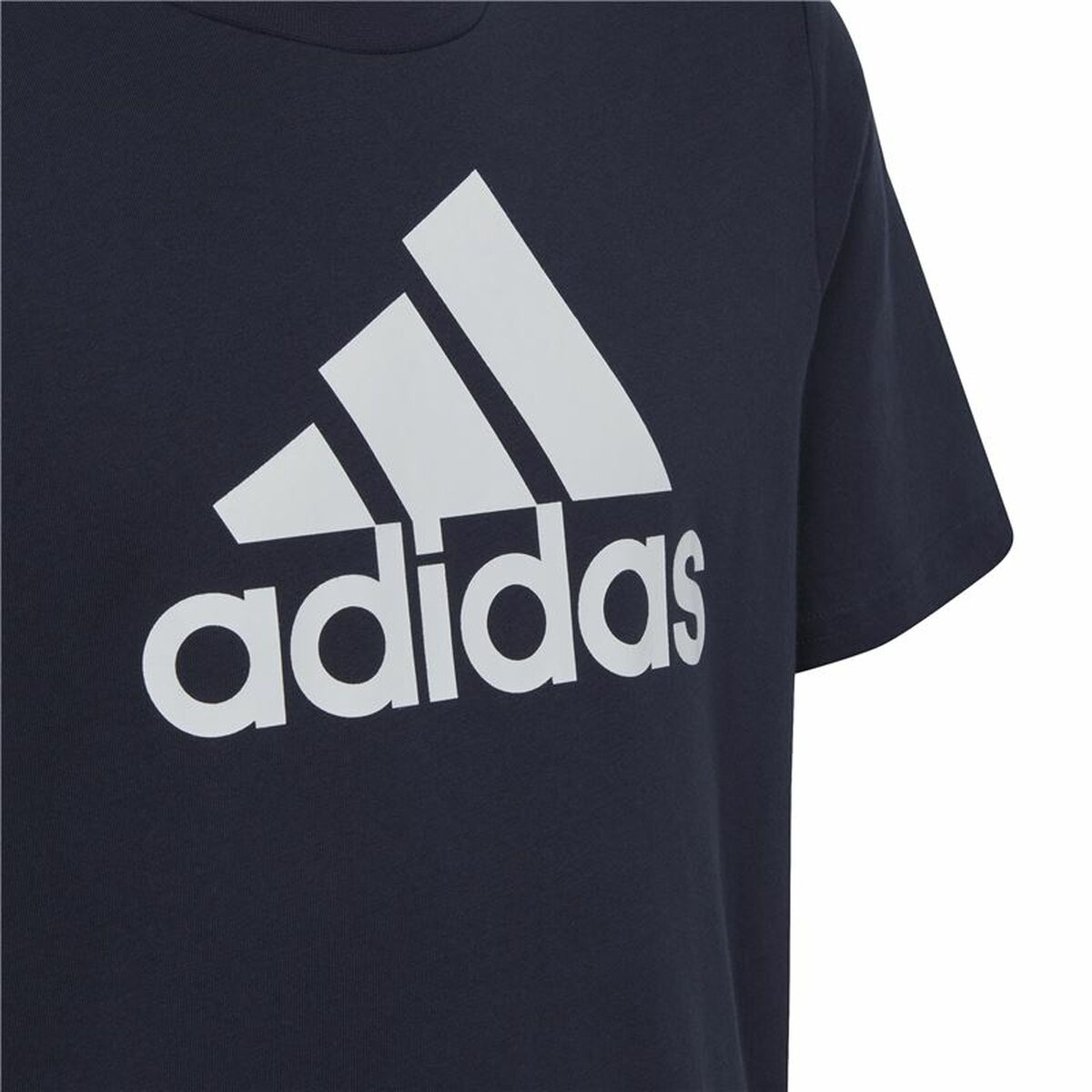 Barn T-shirt med kortärm Adidas Svart - 3