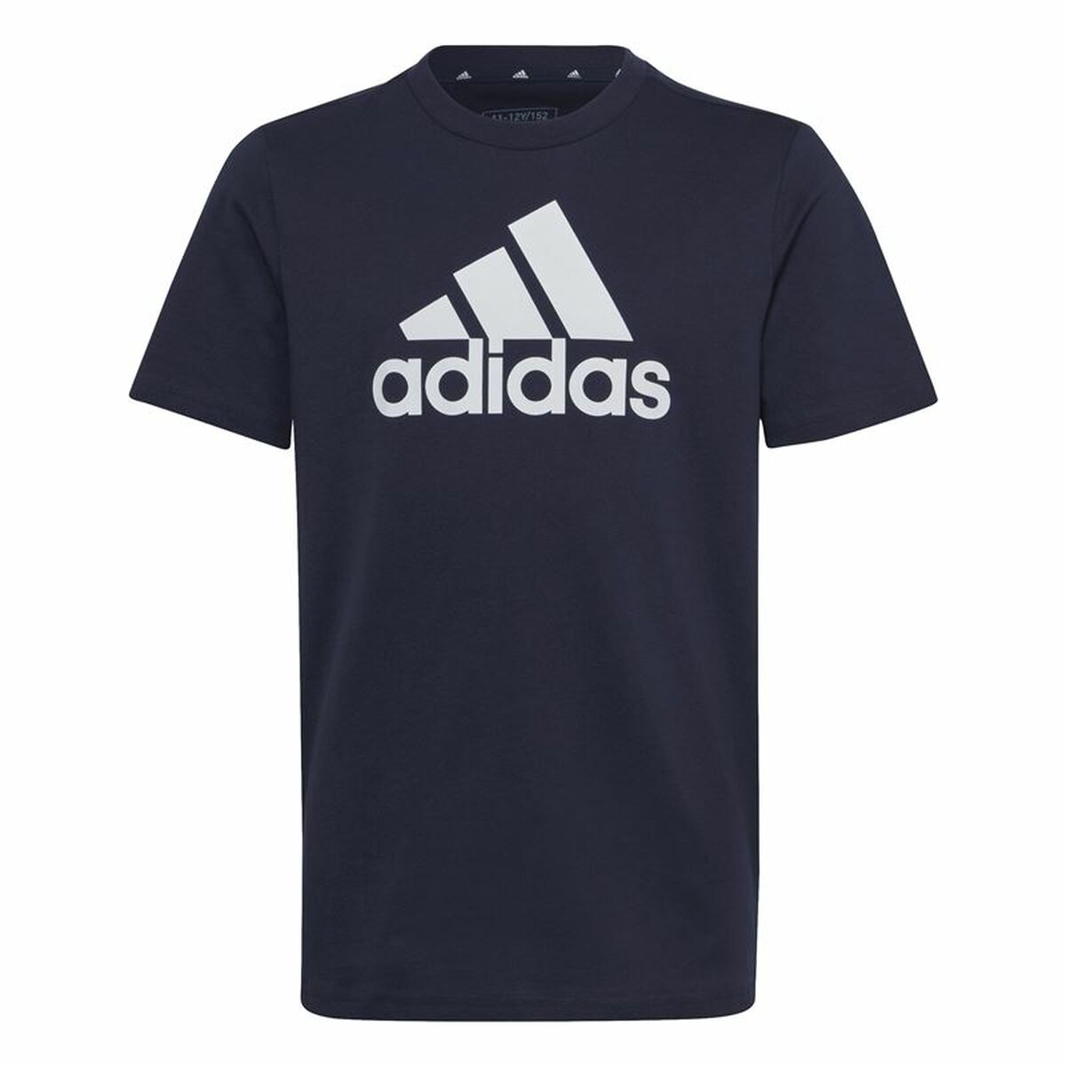 Barn T-shirt med kortärm Adidas Svart