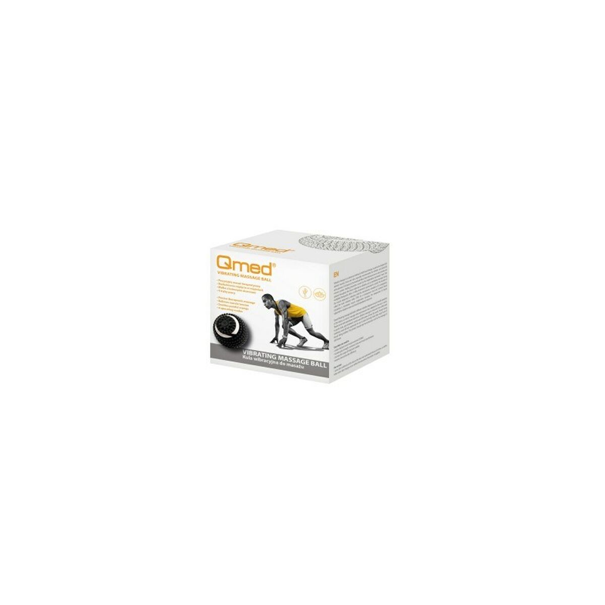 Vibrerande massageboll QMED Svart - 2