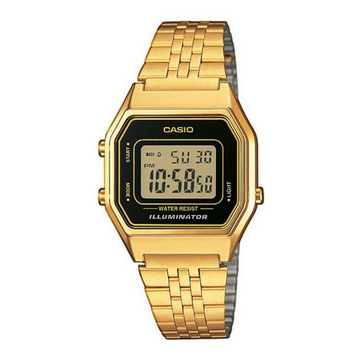 Damklocka Casio LA680WEGA-1ER Guld (Ø 28 mm)