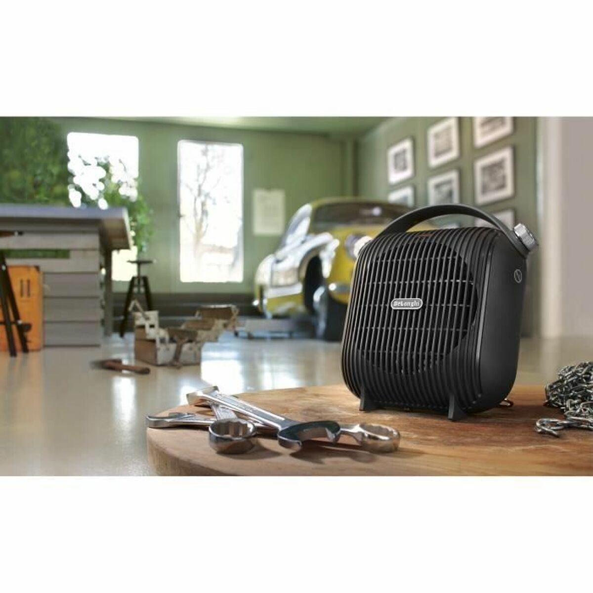 Bärbar värmefläkt DeLonghi Classic Svart 2400 W - 5