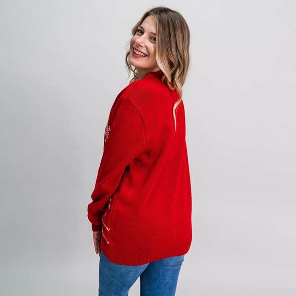 Tröja Unisex Snoopy Röd - 3