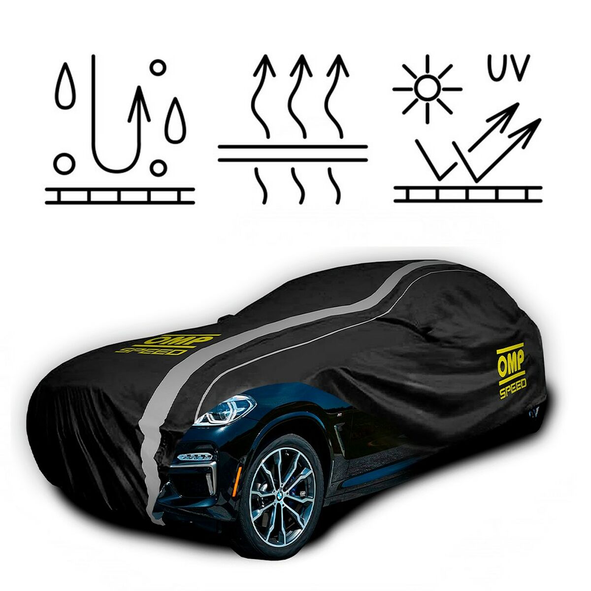 Bilöverdrag OMP Speed SUV 4 lager (M) - 12