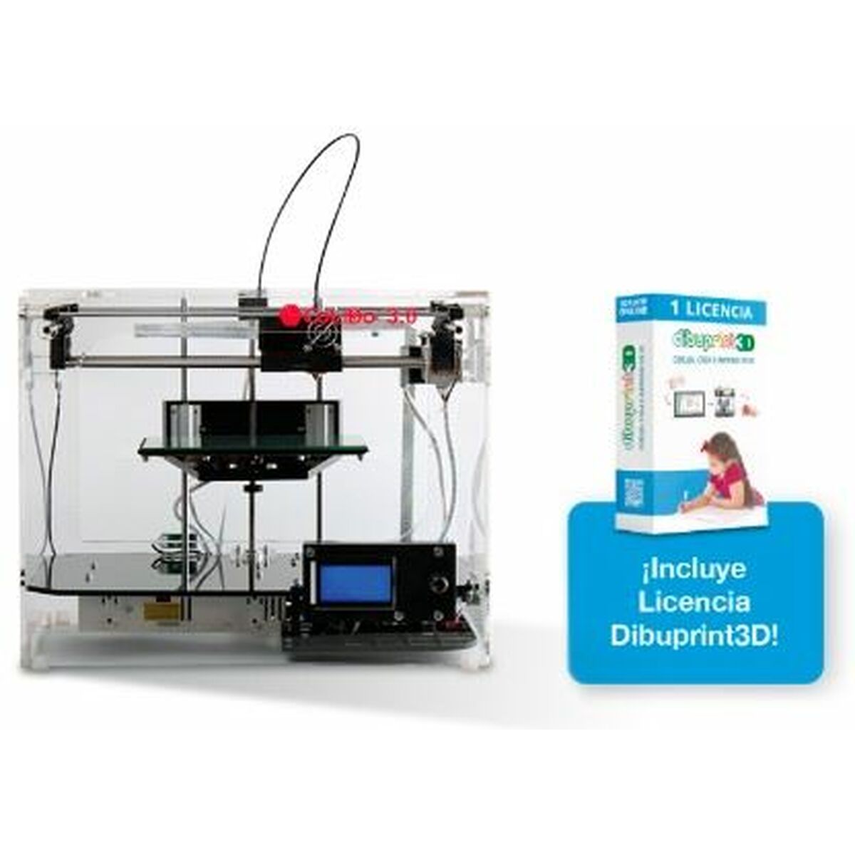 Skrivare 3D CoLiDo 3.0 DIBU - 2