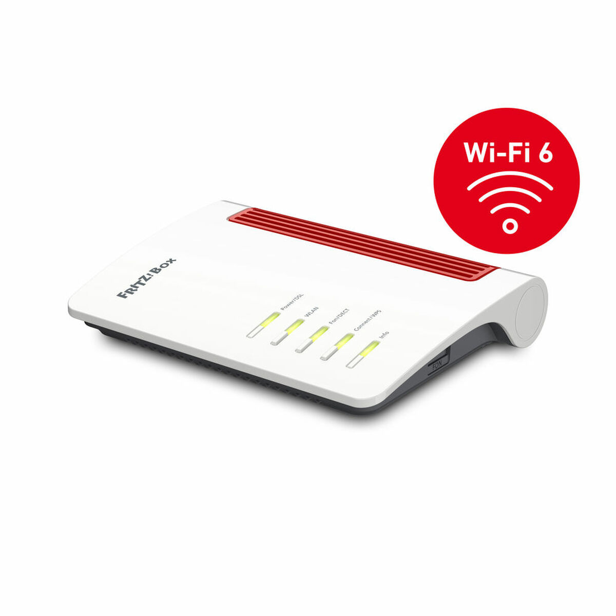 Router Fritz! 20002944 Vit Rojo/Blanco - 2