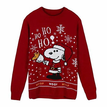 Tröja Unisex Snoopy Röd