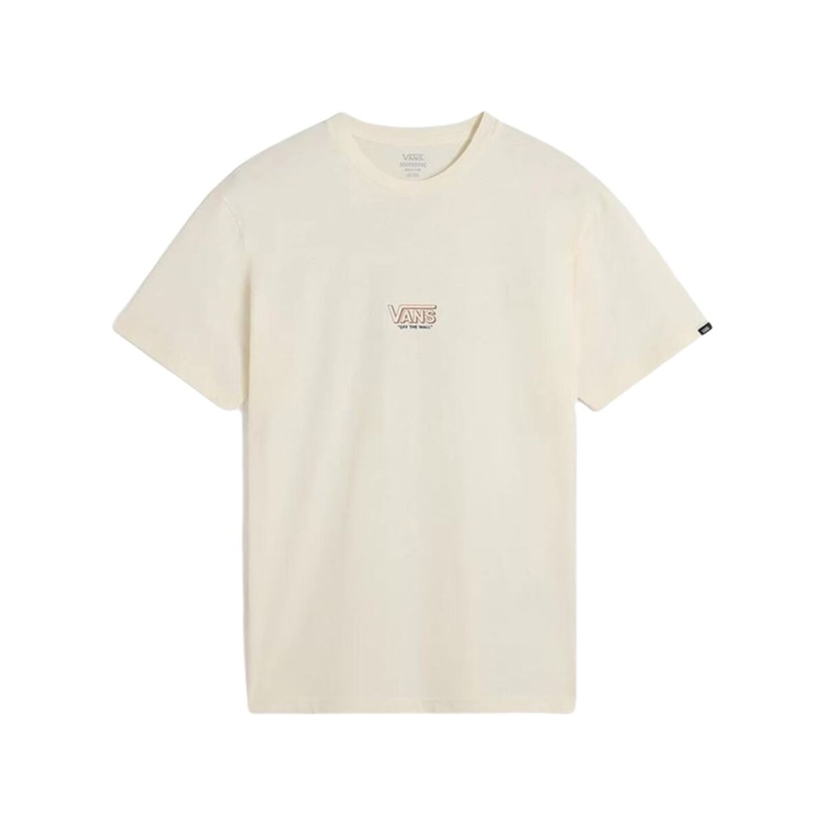 T-shirt med kortärm Herr Vans tander Ss Crew Vit