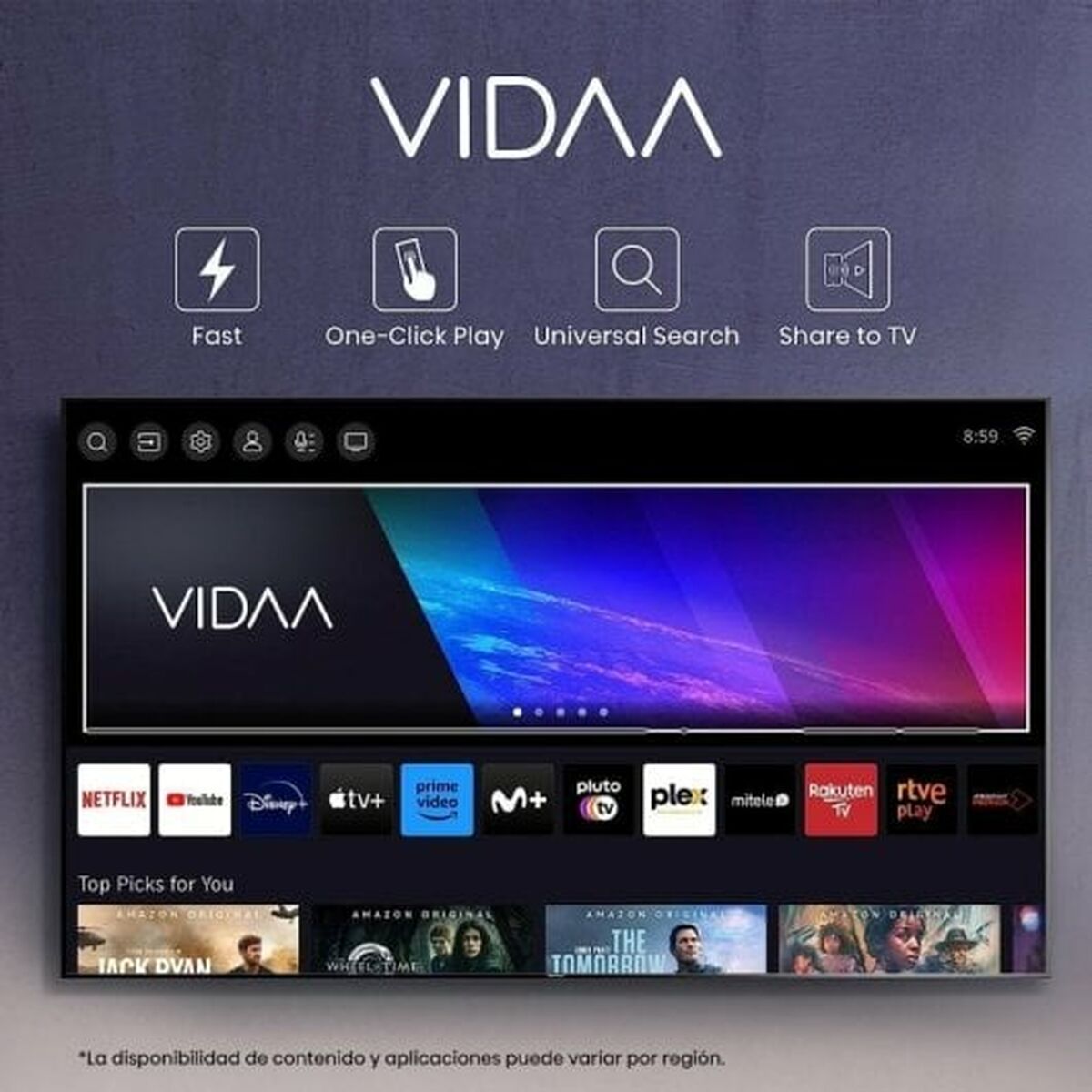 Smart TV Hisense 65A7KQ 4K Ultra HD 43" LED HDR D-LED QLED - 7