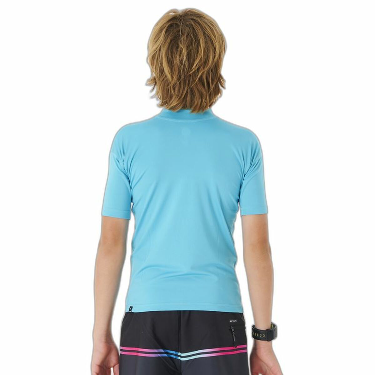T-shirt med kortärm Barn Rip Curl Corps L/S Rash Vest  Blå Lykra Surfing - 2