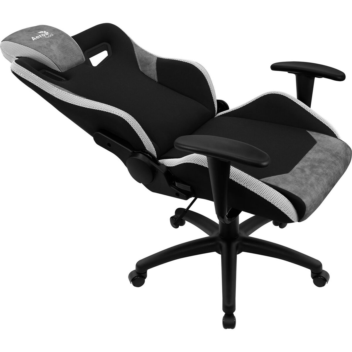 Spelstol Aerocool COUNT AeroSuede 180º Svart Grå - 8