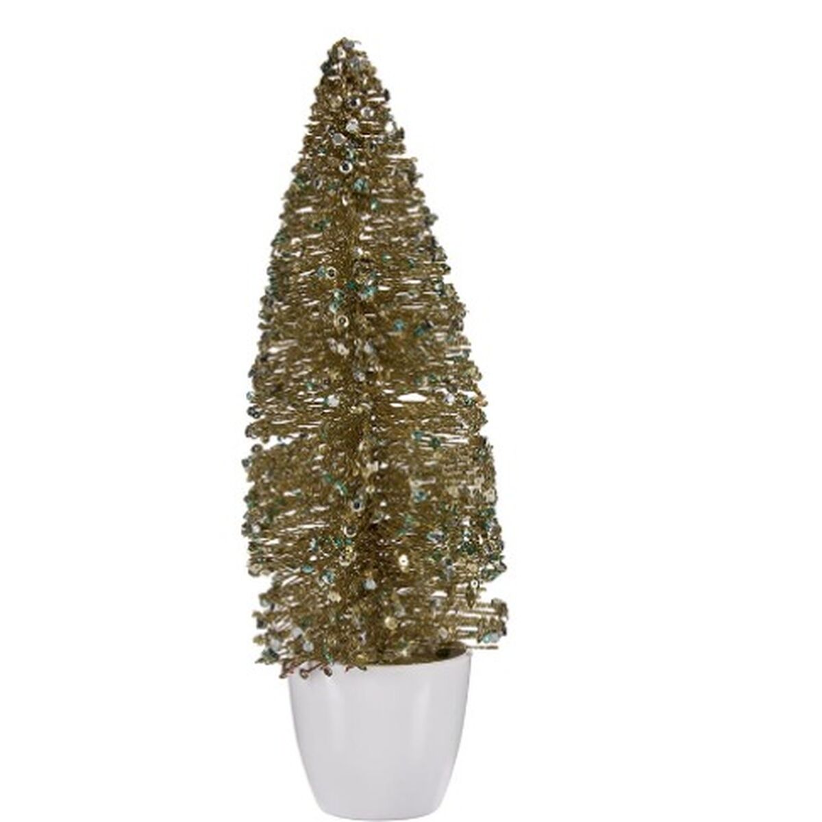 Julgran Krist+ Brons Gyllene Plast Julgran 10 x 33 x 10 cm (6 antal) - 4