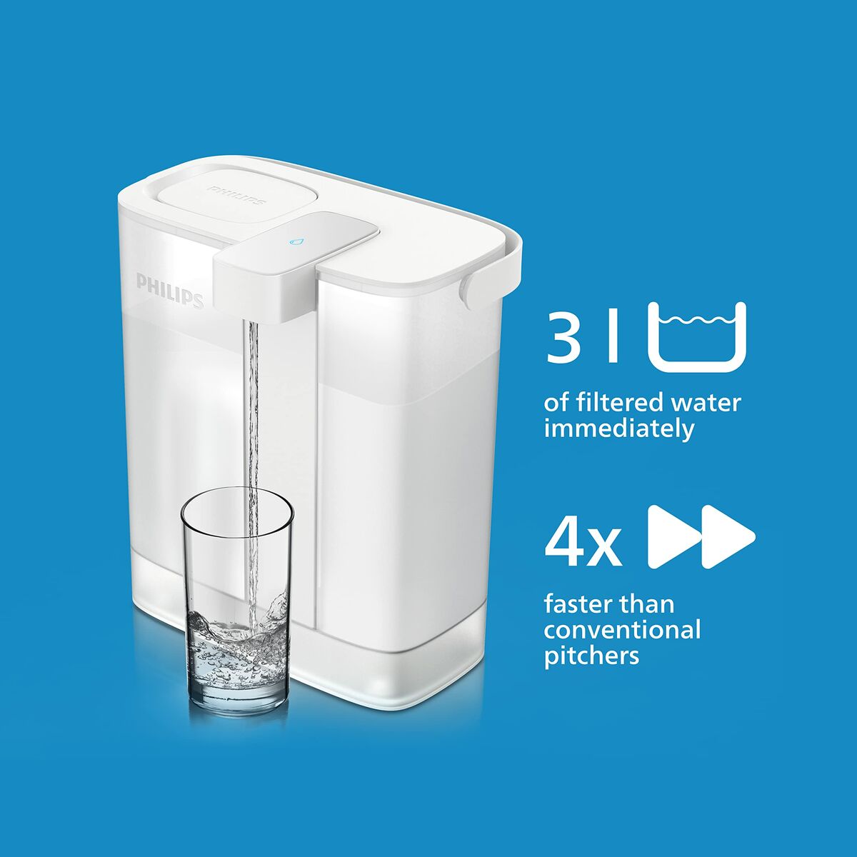 Kanna Philips AWP2980WH/24 INSTANT Vit Plast 3 L - 6